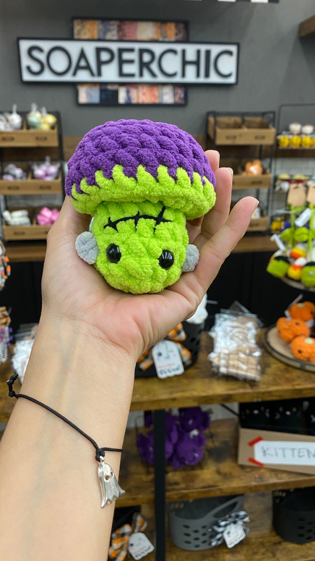 Crochet Plushie | Frankie Mushroom