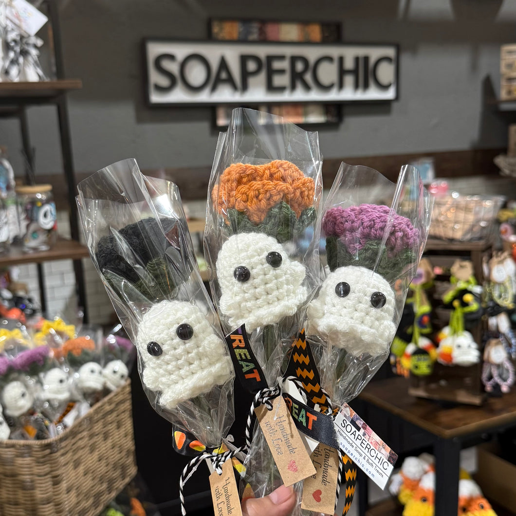 Flower + Ghost | Crochet