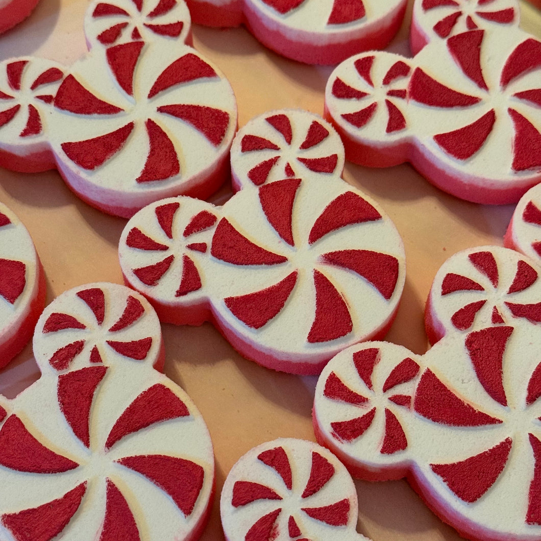 Peppermint Swirl | Bath Bomb