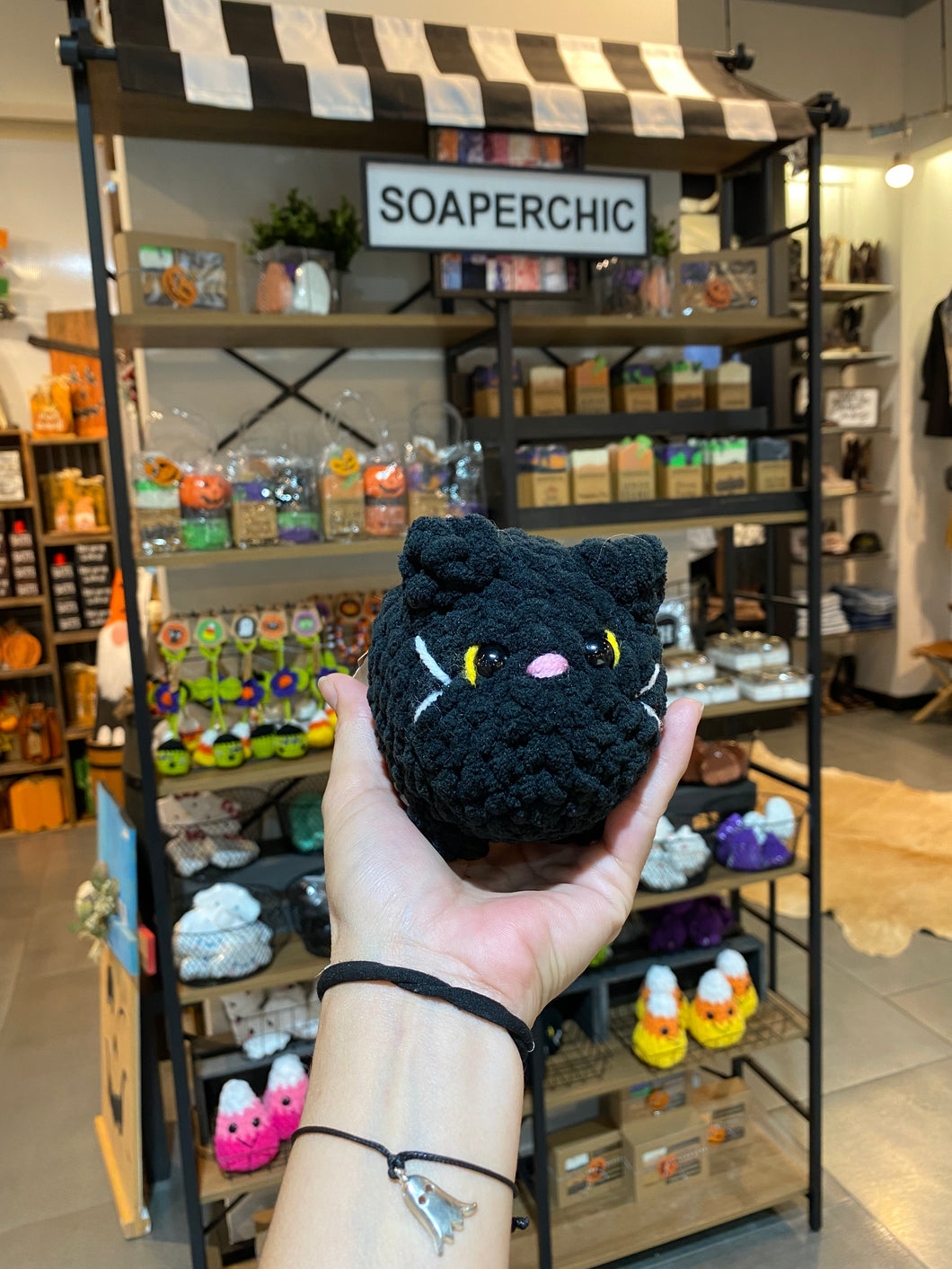 Crochet Plushie | Black Kitty