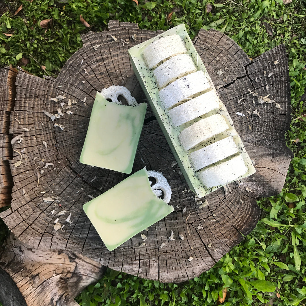 Eucalyptus Spearmint Loofah Soap