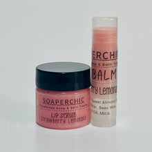 Load image into Gallery viewer, Lip Balm &amp; Lip Scrub Set
